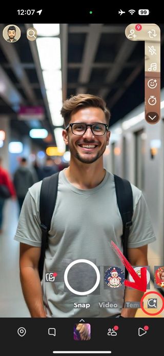 Snapchat bald filter - 02