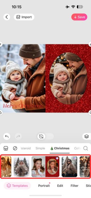 christmas cards-Christmas Templates - 06