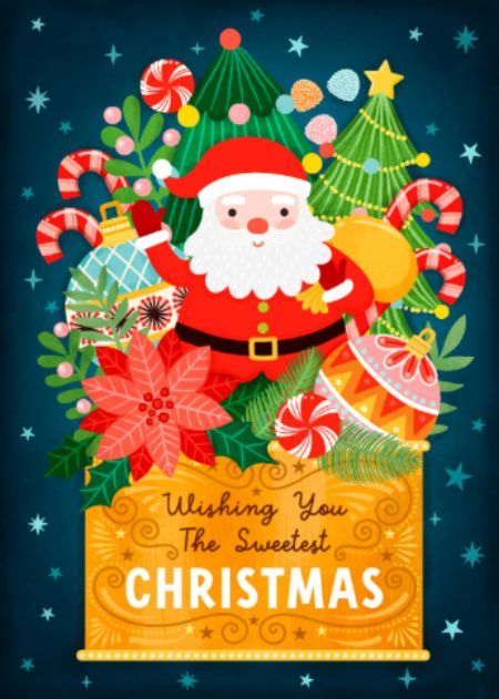 christmas cards-The Sweetest Christmas