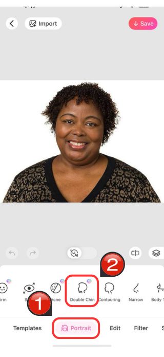 Look skinny - Remove Double Chin - 07