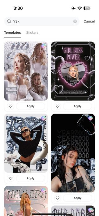 What does Y3K mean-beautyplus y3k templates - 03