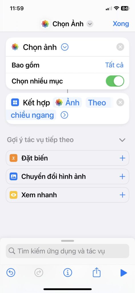 Thêm tiếp lệnh 2