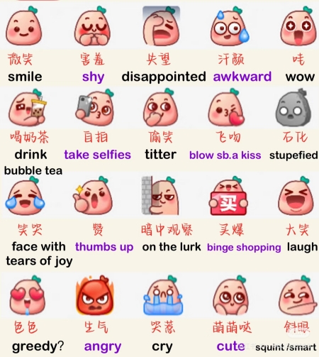 Rednote emojis