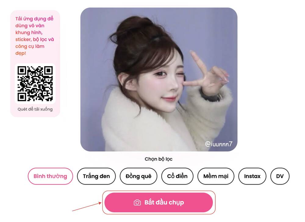 BeautyPlus Online Photo Booth-Trang chủ