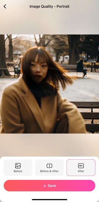 BeautyPlus app-8 แอพและเว็บไซต์ปรับภาพชัด-after