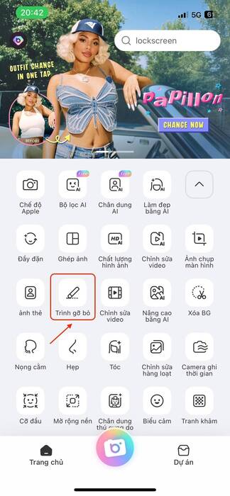 Chọn ảnh cần chỉnh sửa