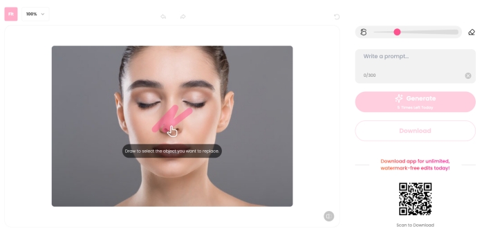 Fix Closed Eyes in Photo Online with beautyplus 01