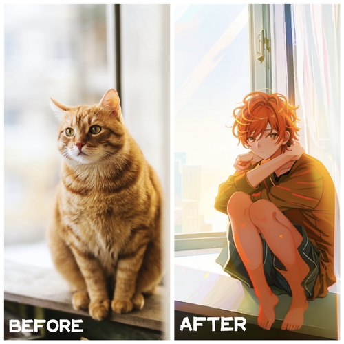 ai pet personalize-before&after