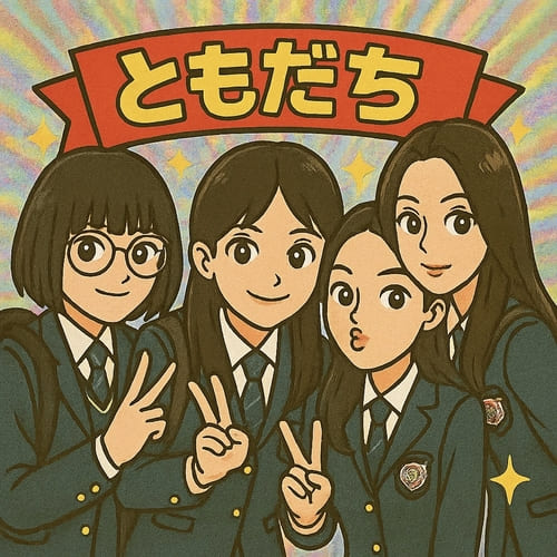 ビックリマン風シール-friends