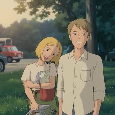 ghibli filter- boy and girl-after-wo:watermark