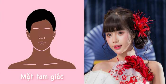 Mặt tam giác (Nguồn ảnh: Pexels)