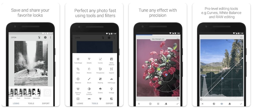 snapseed-แอปแต่งรูปฟรี-จุดเด่นของแอป