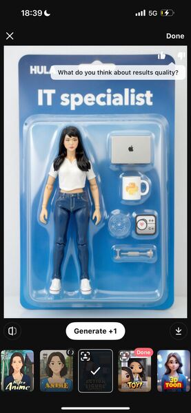 フィギュア風-hula step 2
