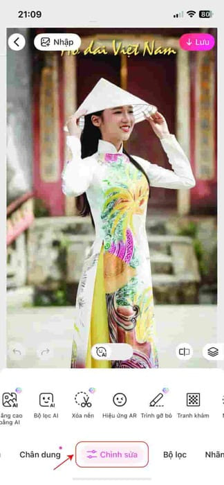 app xoá chữ trên ảnh-Bước 3 chỉnh sửa ứng dụng BeautyPlus