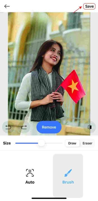 app xoá chữ trên ảnh-lưu ảnh-bước 4