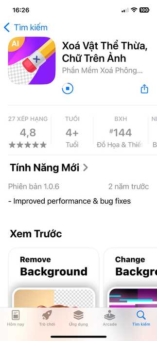 app xoá chữ trên ảnh-tải xuống ứng dụng-bước 1