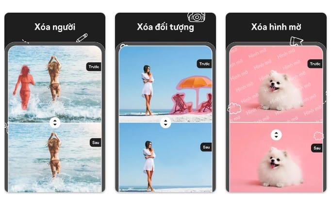 app xoá chữ trên ảnh-so sánh giữa xóa văn bản hình ảnh