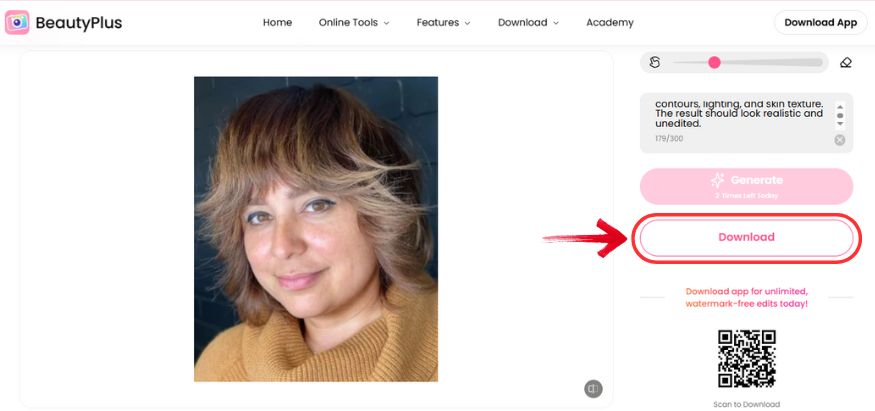 app to remove double chin-download image
