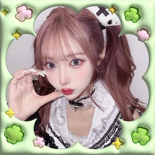 トレカ・フォトカード-ミニスクエアグリーントレーディングカード