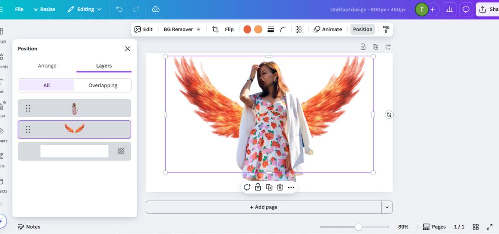 How to Add Angel Wings - Complex Way - step7