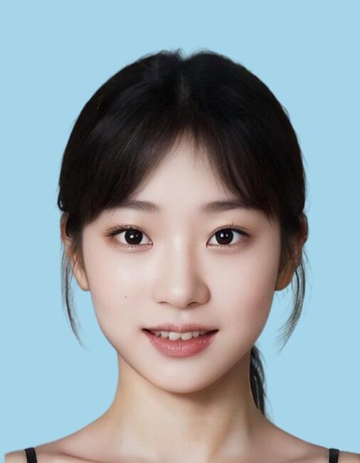 マイナンバーカード写真-肌や髪型の補正をする