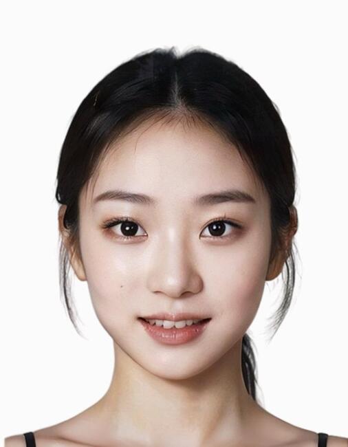 マイナンバーカード写真-肌や髪型の補正をする