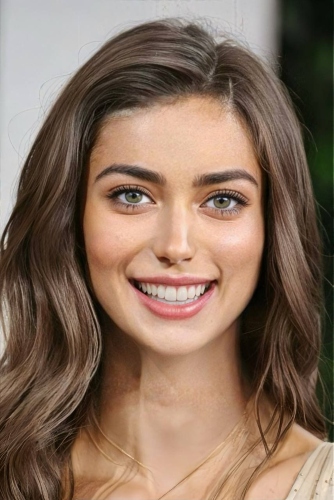 Straight Teeth Filter - girl after beautyplus ai replace