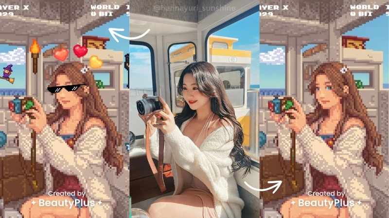 tạo ảnh pixel-ảnh bìa