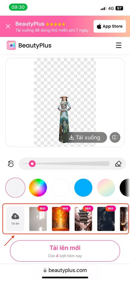 cách đổi phông nền ảnh trên iphone-Trang web tự động xóa nền