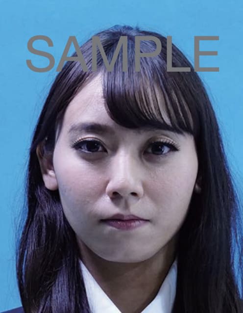 パスポート写真の規定 - 不可 - 濃い色