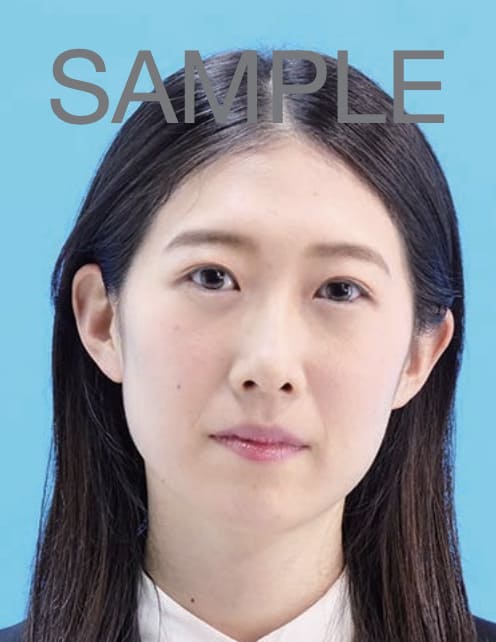 パスポート写真の規定 - 横向きは不可