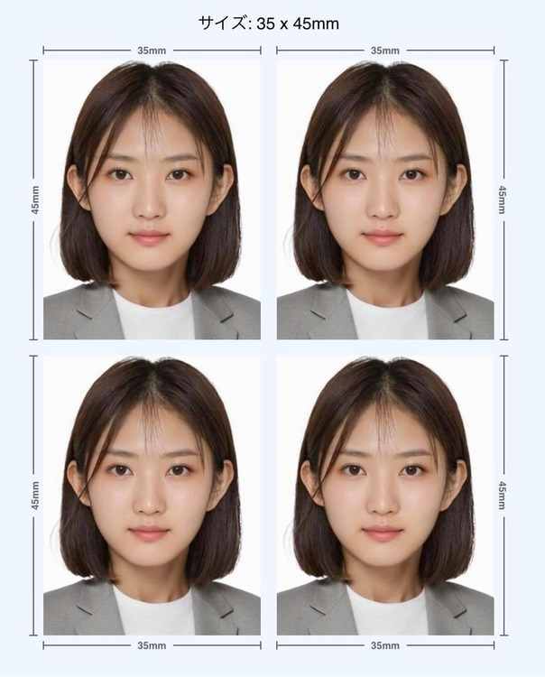 パスポート写真の規定-印刷