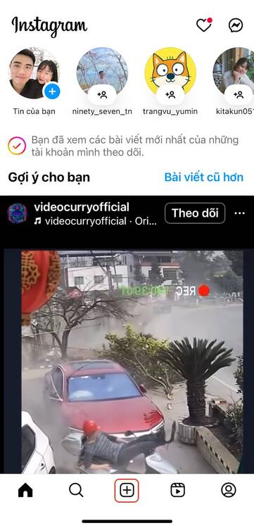 các filter đẹp trên Instagram-Chọn camera trên Instagram