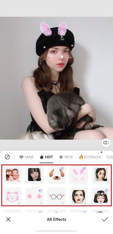 8 Face Filter Apps You Need to Try in 2025 - AR effect02
