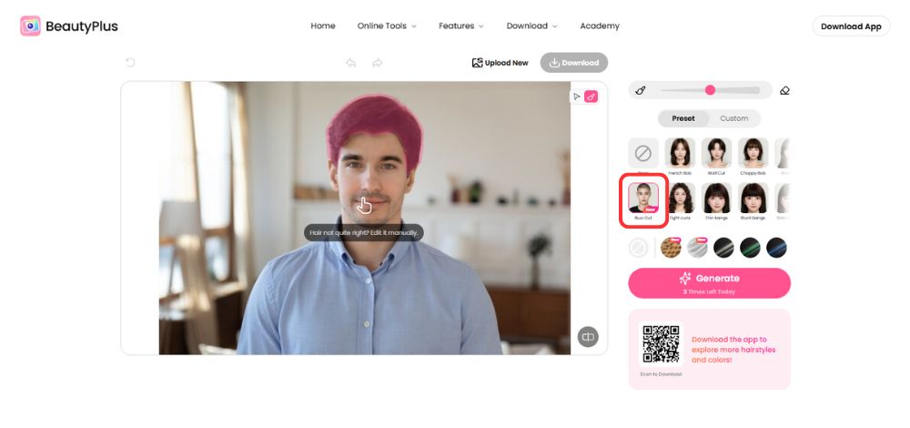What Would I Look Like With a Buzz Cut - BeautyPlus Online - 03