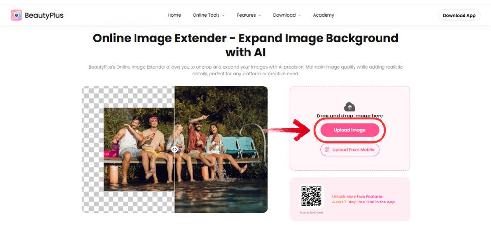 ai expand image-upload image