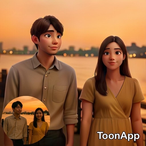 แอปสร้างการ์ตูน - ผลลัพธ์ Toonapp