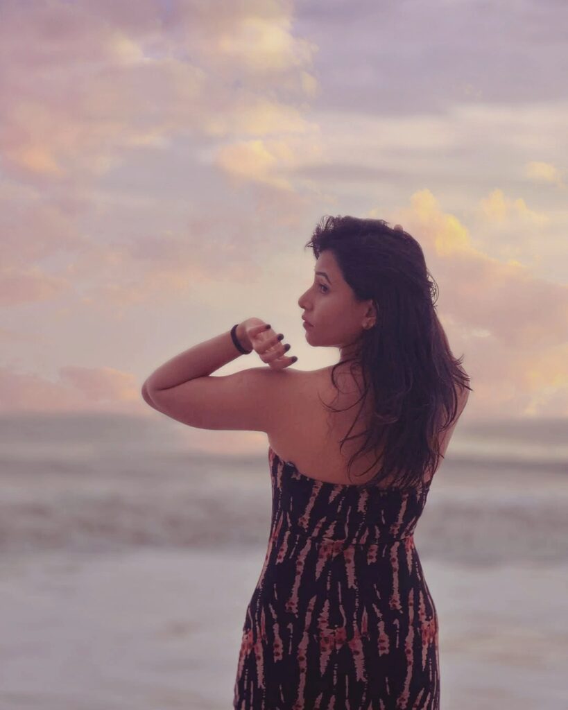 beach photography - change sky color - after