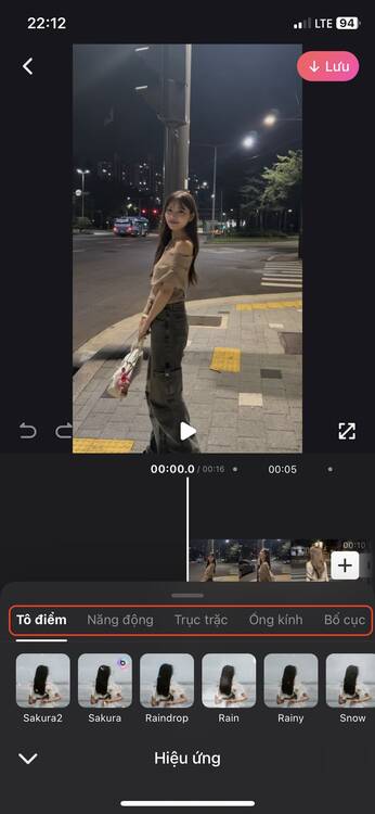 video chuyển cảnh-Thêm hiệu ứng video chuyển cảnh 01