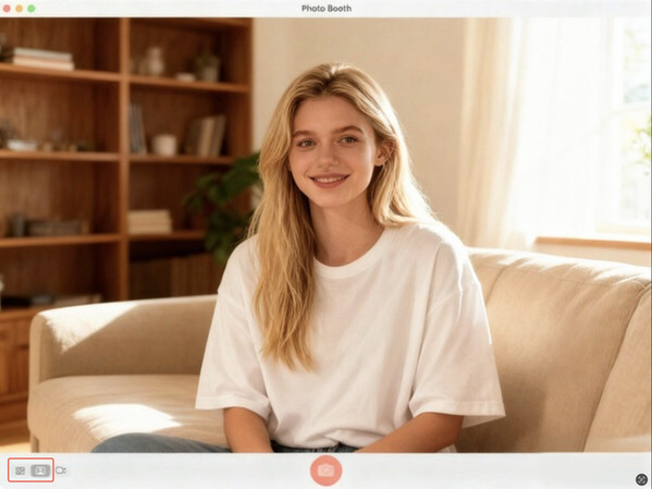 How to Take a Photo on MacBook - Method 1 - Photo Mode