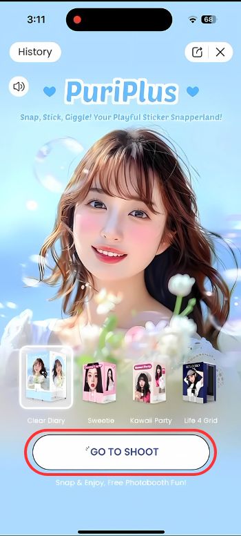 Photo Booth Apps-BeautyPlus-Go To Shoot