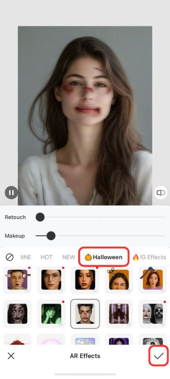 Halloween Makeup Ideas - BeautyPlus AR Effects - Halloween