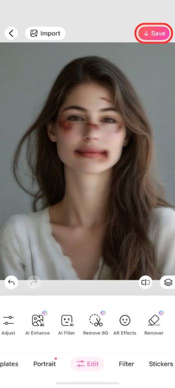 Halloween Makeup Ideas - BeautyPlus AR Effects - Save