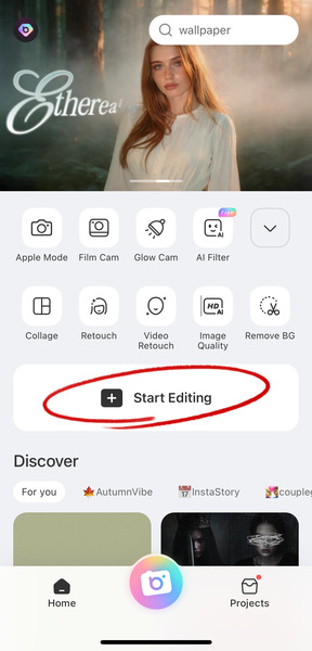 How to Make Halloween PFP - Make Halloween PFP Edit - Start Editing