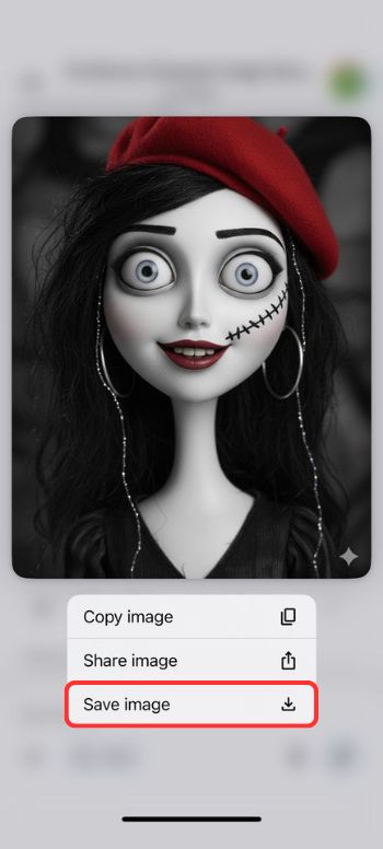 Tim Burton Filter-save