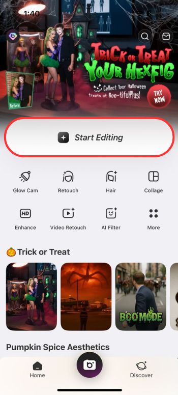 ai halloween - BeautyPlus - Start Editing