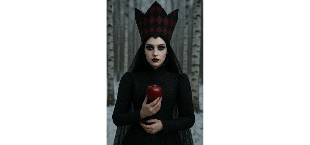ai halloween - The Evil Queen Takes a Bite