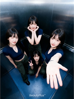 エレベーター写真＆フォトブース - エレベーター隊