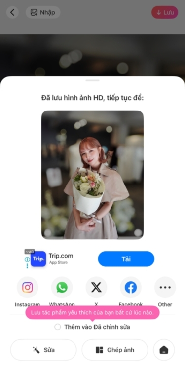 cách làm mờ nền ảnh-lưu và tải xuống