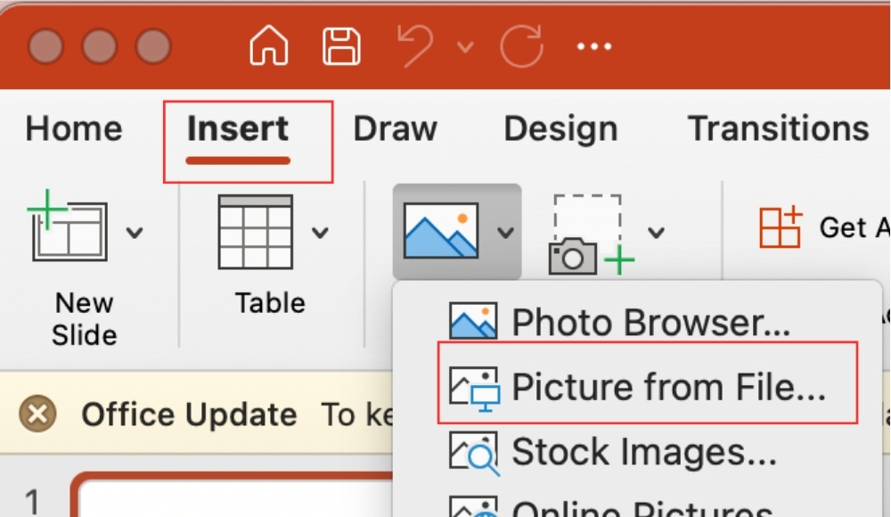 cách xóa nền ảnh-Mở phần mềm PowerPoint trên máy tính của bạn tại giao diện chính